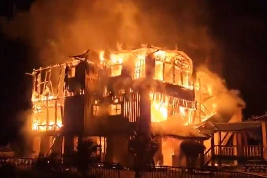 Forest Department submits report on iconic Hollong Bungalow fire incident
