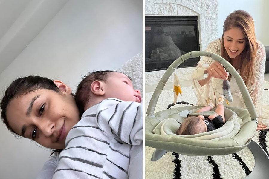 Ileana D'Cruz shares a glimpse of her life lately with her baby boy Koa