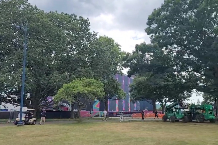 Bulldozers arrive to demolish Nassau county Stadium in the middle of T20 World Cup