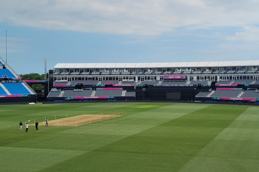 Bulldozers arrive to demolish Nassau county Stadium in the middle of T20 World Cup