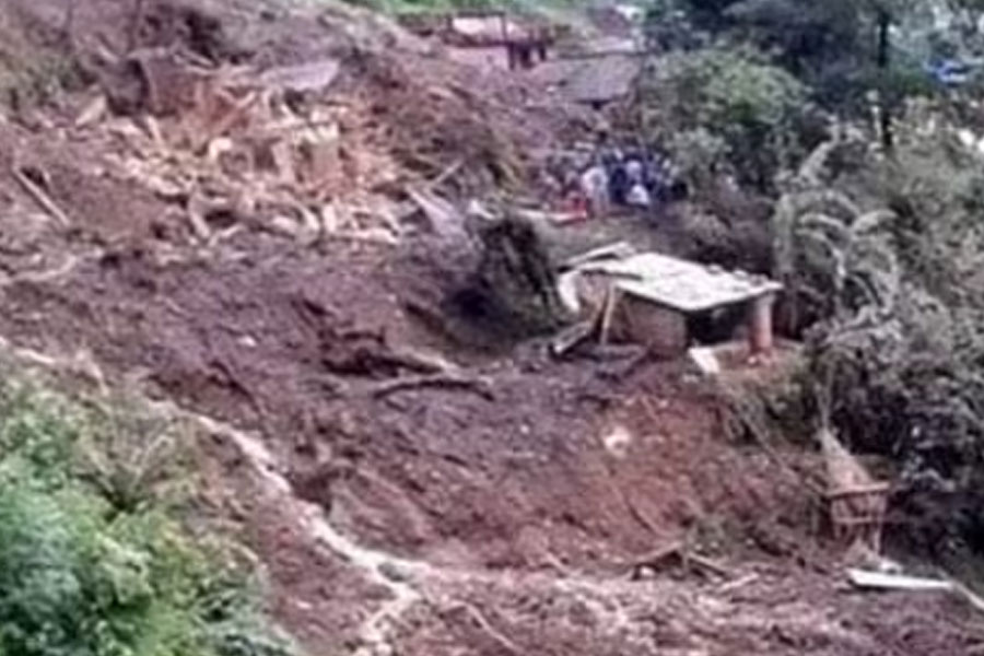 3 children among 9 killed in landslides in Nepal