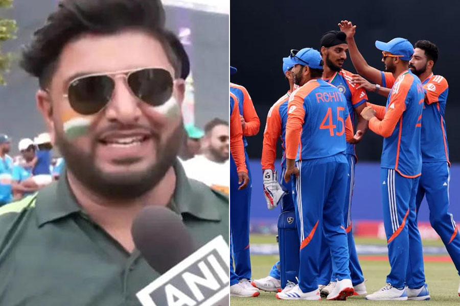 Pakistan Supporter who sold tractor supports India against USA in T20 World Cup 2024