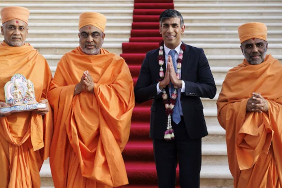 Rishi Sunak opens up about his Hindu faith at London temple