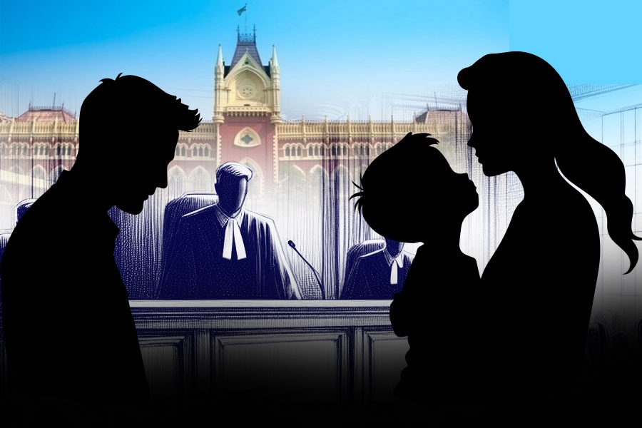 Child jumps to mother from father during legal battle of her custody in Calcutta HC