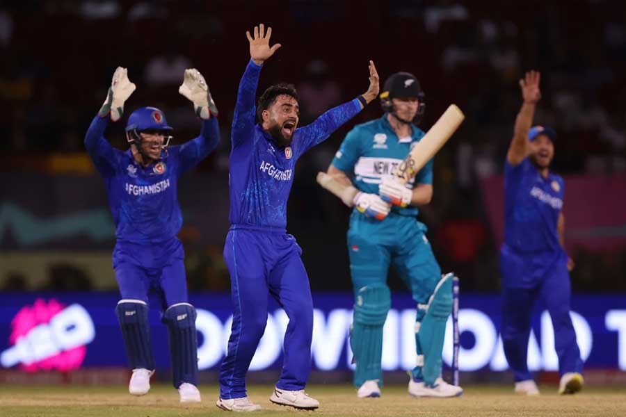 Afghanistan stuns New Zealand in ICC t-20 World Cup