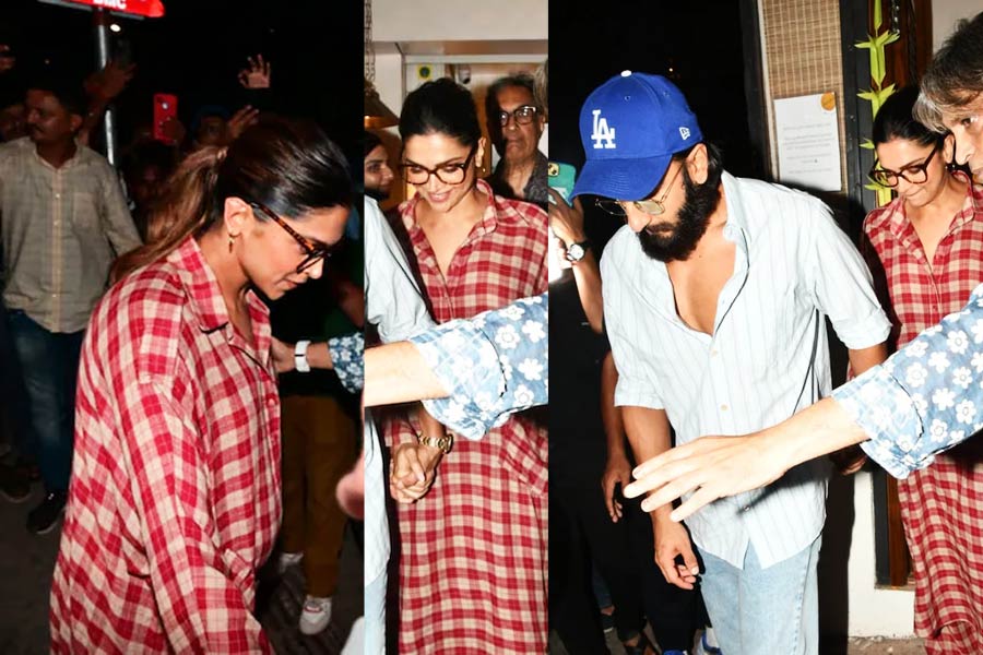 Parents-to-be Deepika Padukone, Ranveer Singh step out for family dinner