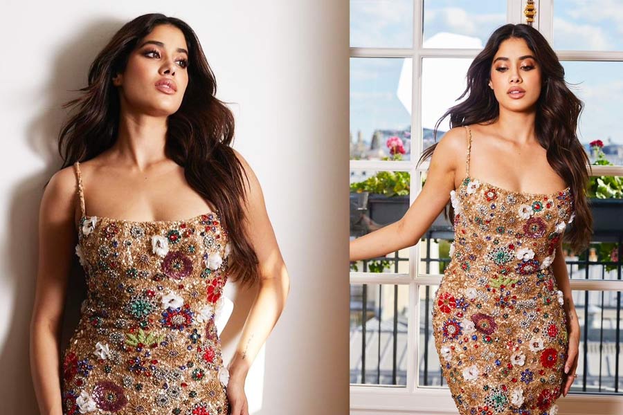 Janhvi Kapoor sparked in mesmerizing floral gown, know the price