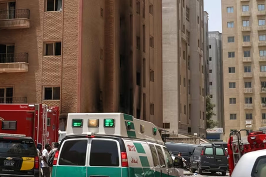 A man from bengal lost his life in kuwait fire accident