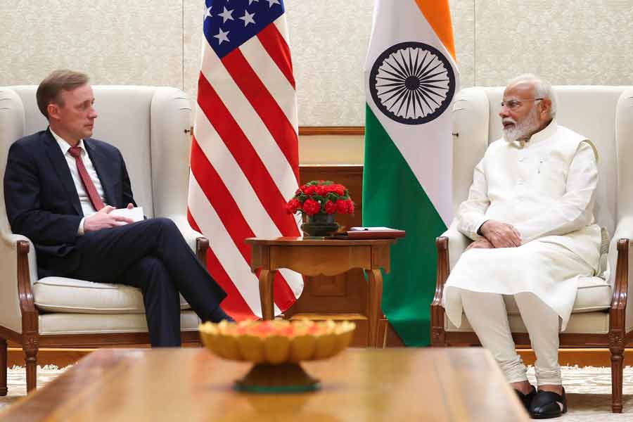 US National Security Advisor met PM Modi in India