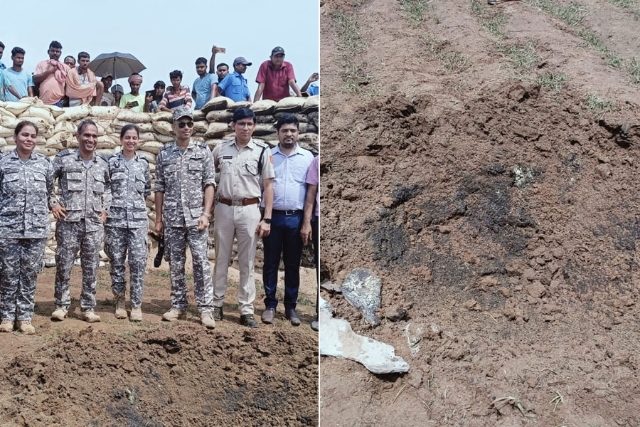 Bomb time of second world war found in Jhargram