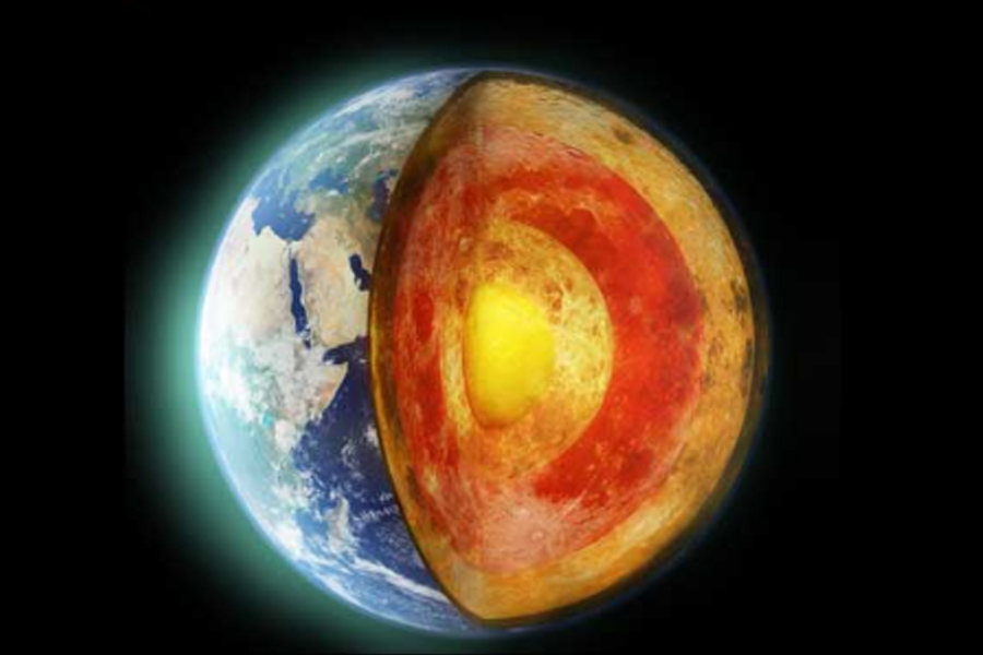 Earth's core is now rotating in reverse direction