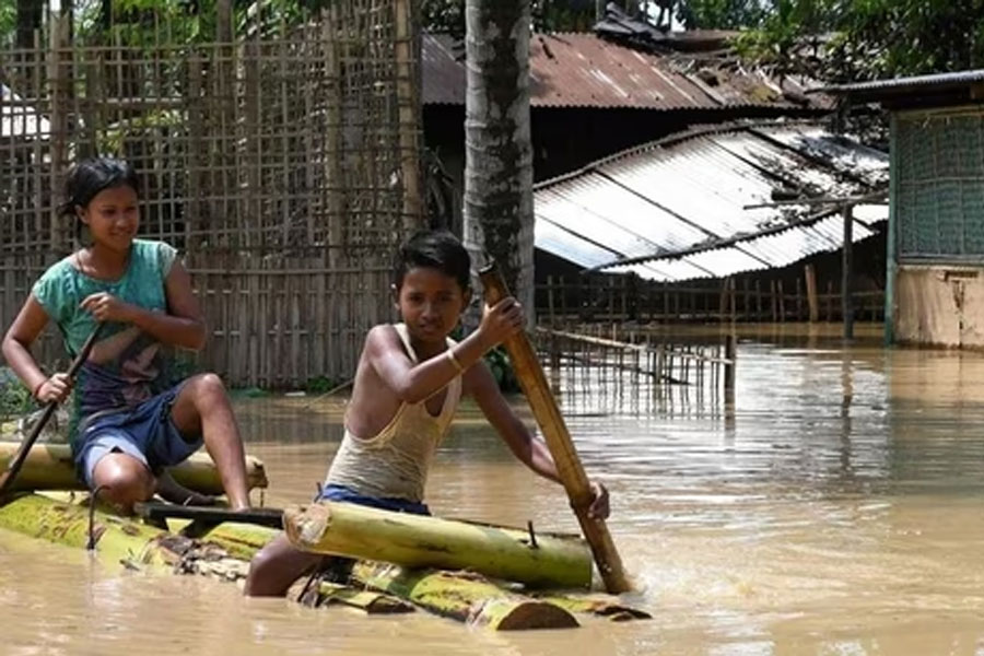 90 people died due to flood situation in Assam