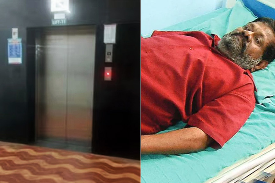 Kerala man was stuck in a lift for long 42 hours