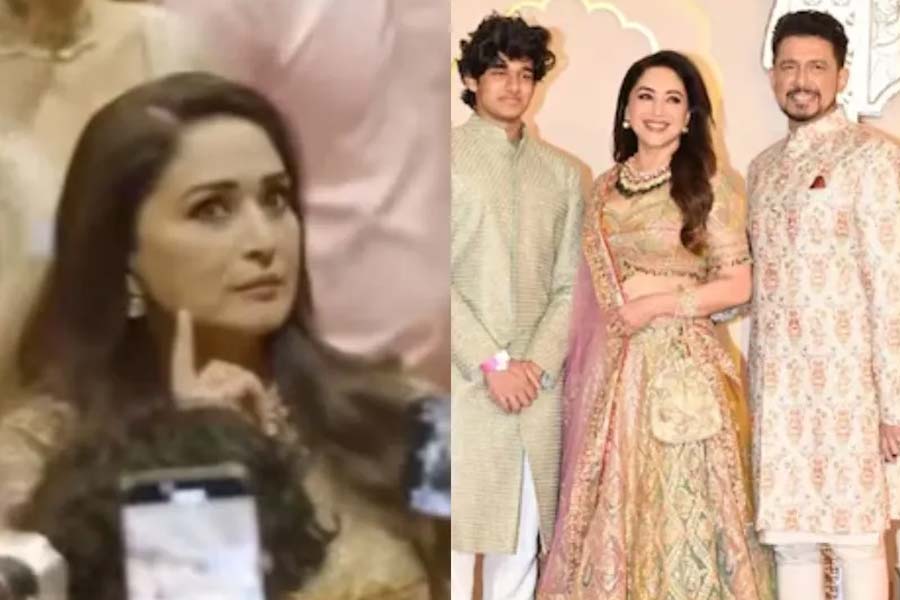 Madhuri Dixit recreates 'Choli Ke Peeche' at Anant, Radhika's wedding