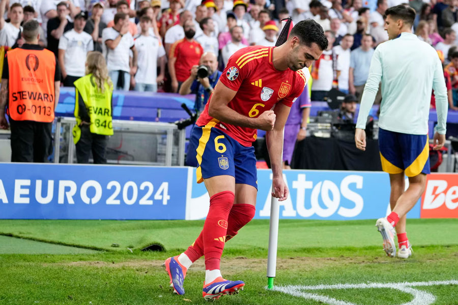 Euro Cup 2024: Spain footballer Mikel Merino imitated his father's celebration after goal vs Germany