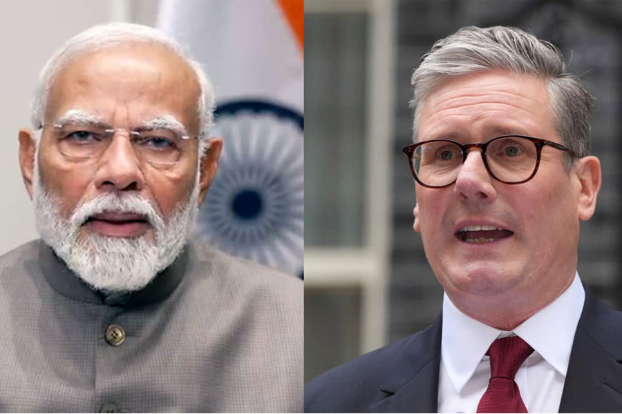 PM Narendra Modi spoke with new UK PM Keir Starmer and congratulated him