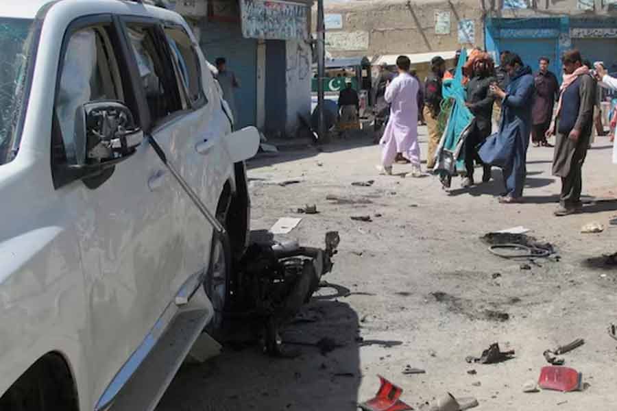 Former Pakistan senator, 3 others killed in a bomb blast during bypoll campaign