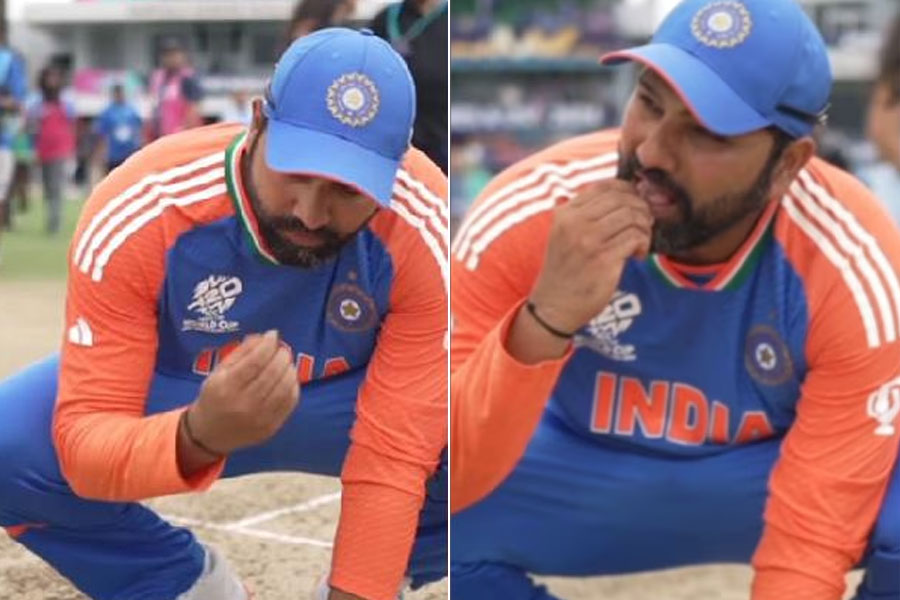T20 World Cup 2024: Rohit Sharma celebrates world cup win in a unique way