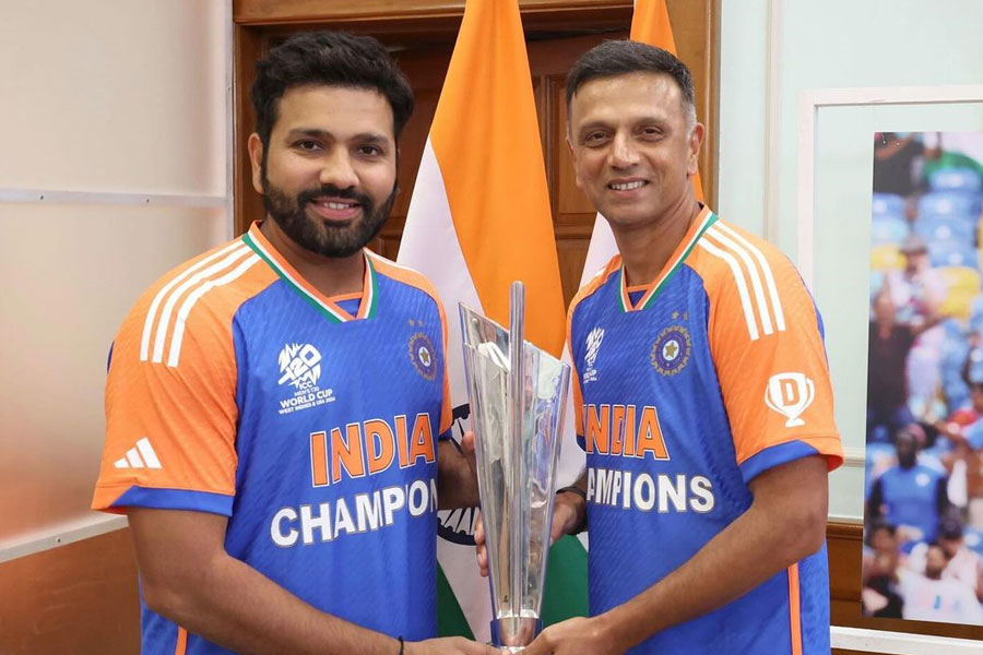 Rohit Sharma wrote a open letter to Rahul Dravid after T20 world Cup win