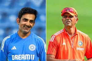 Rahul Dravid's heartfelt message for Gautam Gambhir