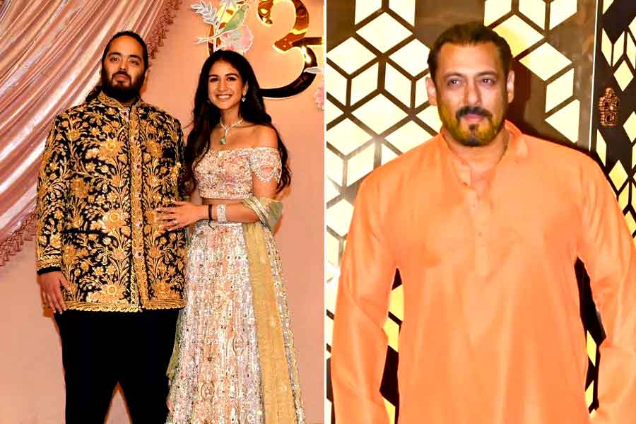 Salman Khan leaves Anant Ambani's ceremony with Haldi on his face, here what fans said