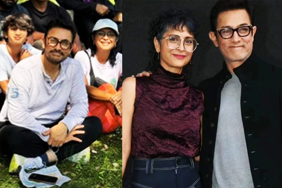Kiran Rao's fun Sunday with ex-husband Aamir Khan and son Azad