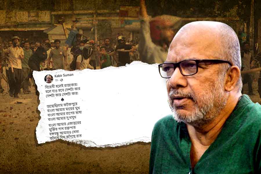 Amid violent Quota movement in Bangladesh Kabir Suman's message of peace