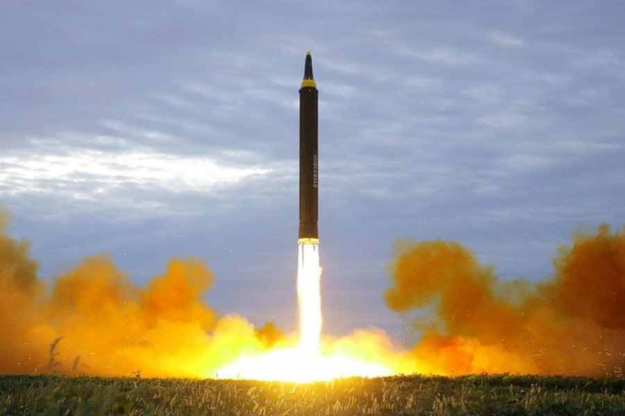 North Korea tests missile capable of carrying super-large warhead