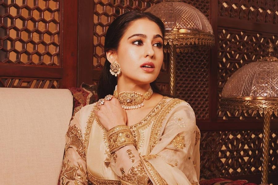 Sara Ali Khan faces backlash for NOT mention Pakistani designer behind her stunning Ambani wedding outfit