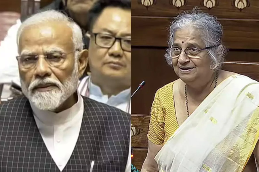 PM Modi lauds Sudha Murthy's first speech in Rajya Sabha