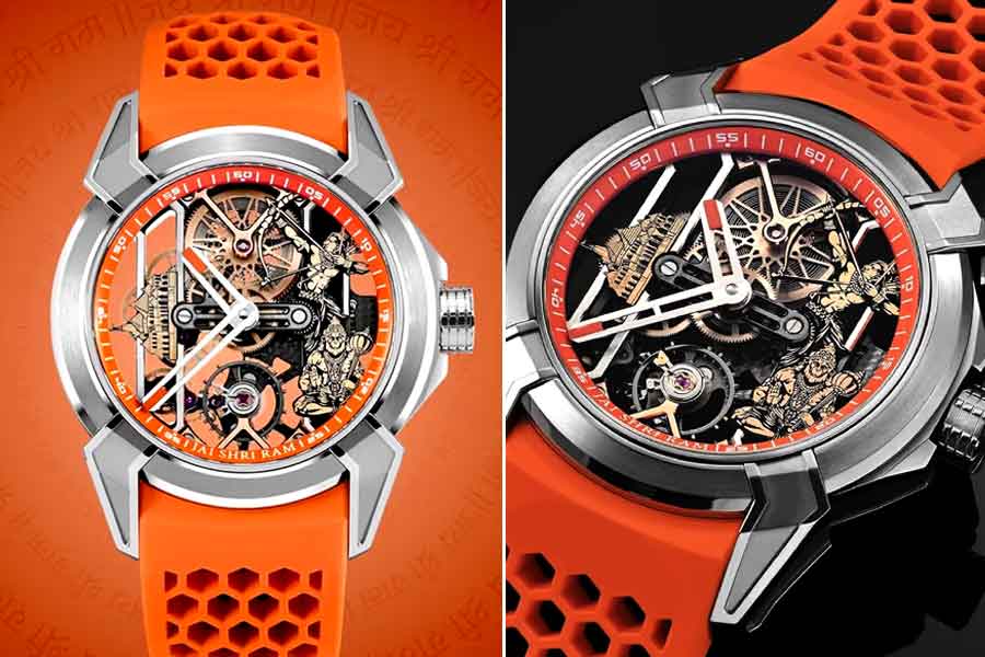 Limited edition of Ram Mandir watch is made by swiss company