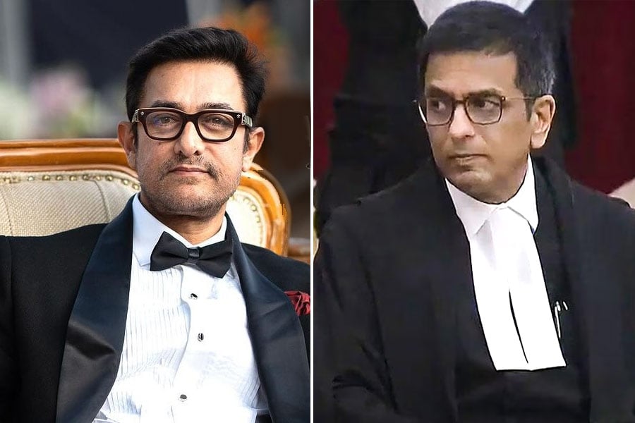 Chief Justice DY Chandrachud on Aamir Khan's arrival at Supreme Court