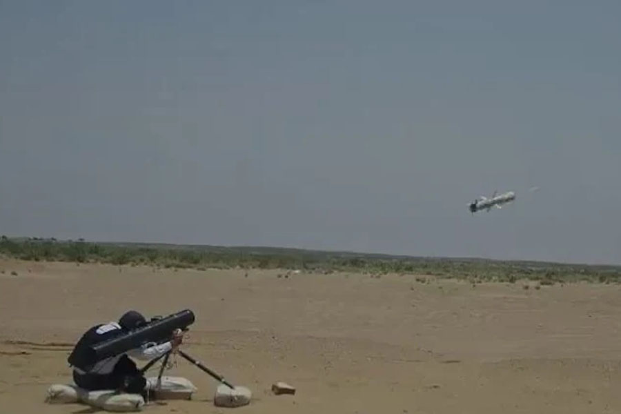 DRDO successfully tests portable anti tank guided missile