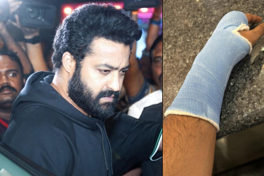 Jr NTR suffers wrist injury during workout