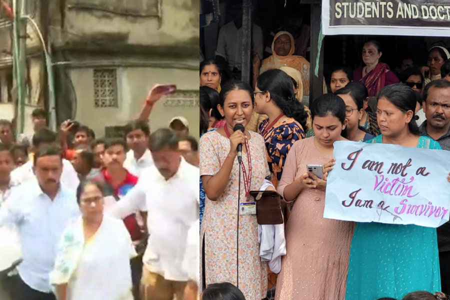 CM Mamata Banerjee visits Sodepur to meet the family of the doctor killed in RG Kar hospital