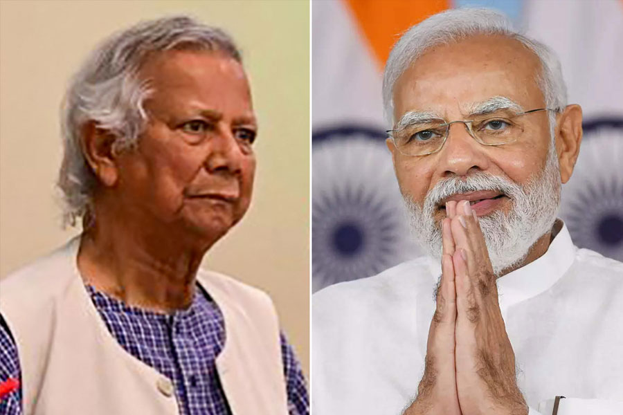 PM Narendra Modi wishes Dr. Muhammad Yunus after he took charge of Interim Govt in Bangladesh