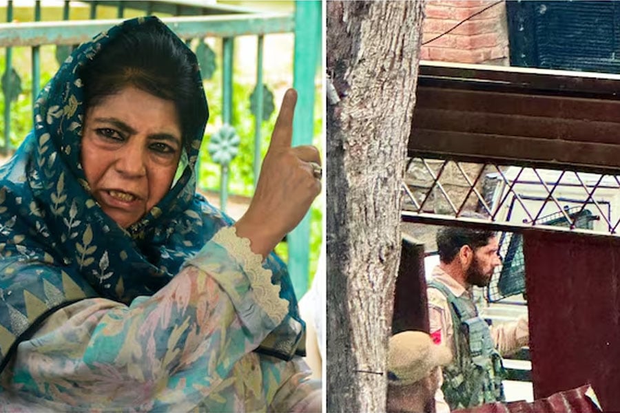 Mehbooba Mufti claims house arrest on Article 370 scrapping anniversary