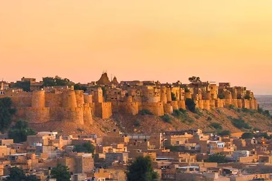 Rajasthan sound of explosion in Jaisalmer people in panic