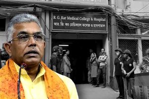 RG KAR Doctor's death: Dilip Ghosh made a controversial remark pointing to an illegal nexus involving RG Kar Hospital