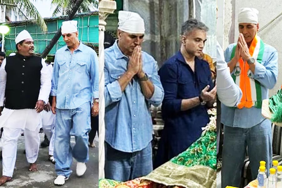 Akshay Kumar Visits Haji Ali Dargah, Donates Rs 1.21 Cr For Renovation