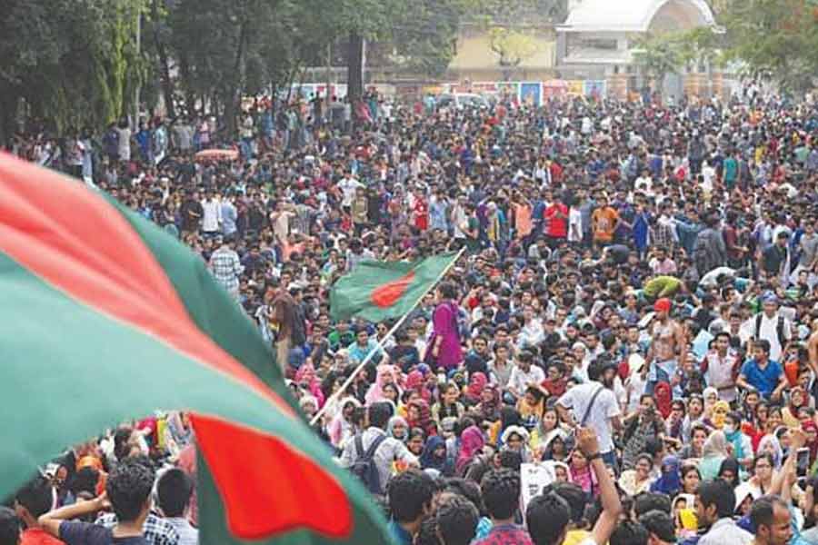 Student protests rises in Bangladesh again