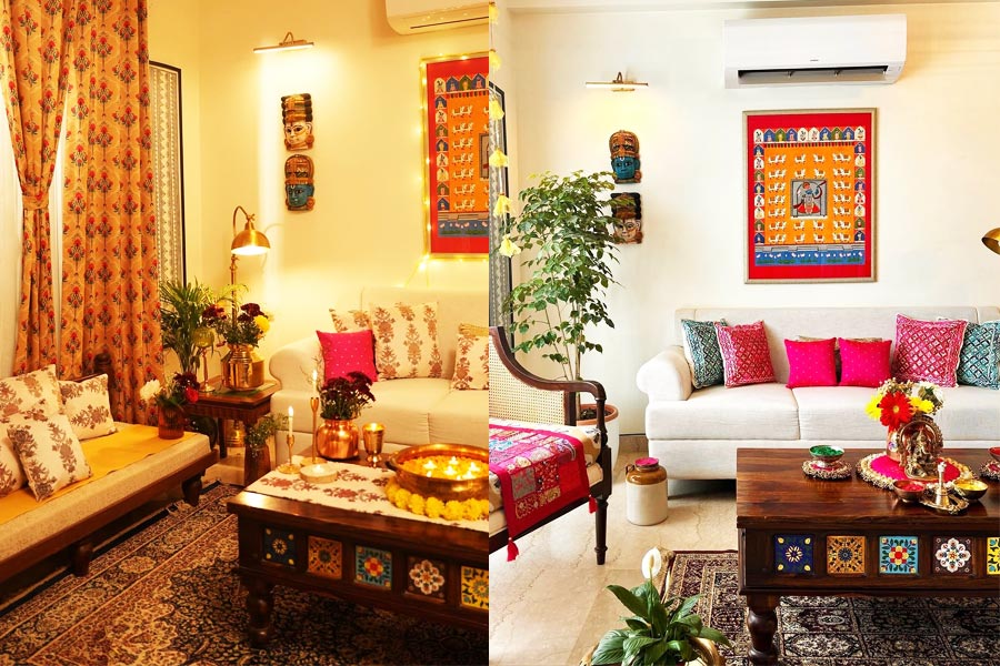 Budget friendly Home decor tips for this Puja