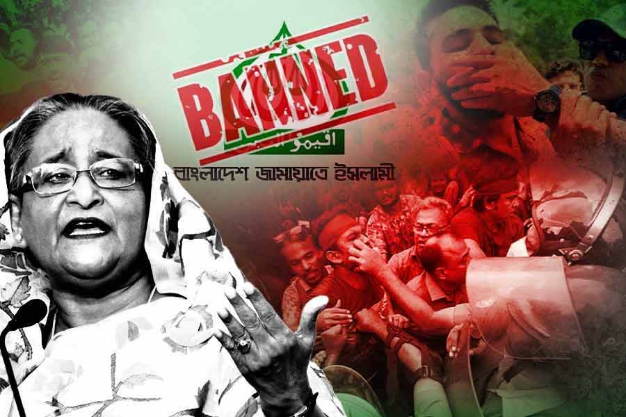 Jamat has criticized by Hasina government for banning