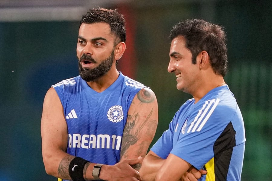 IND Vs SL ODI: Virat Kohli and Gautam Gambhir all smiles in Practice session