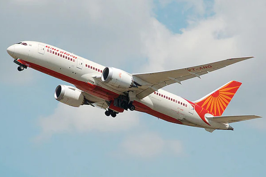 An Air India Plane Makes Precautionary Landing At Moscow Airport