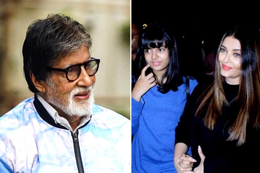 Aishwarya Rai Bachchan visits Amitabh Bachchan's house with daughter Aaradhya