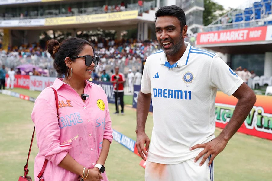 Ravichandran Ashwin's Prithi shared her disappointment despite the Indian cricketer wins POTM