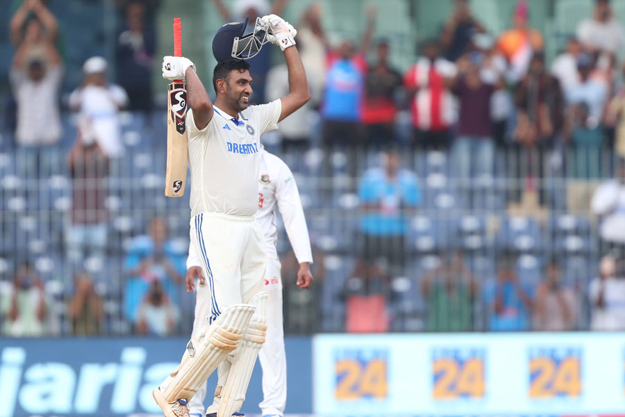 IND vs BAN: Ravichandran Ashwin scores century in chennai test