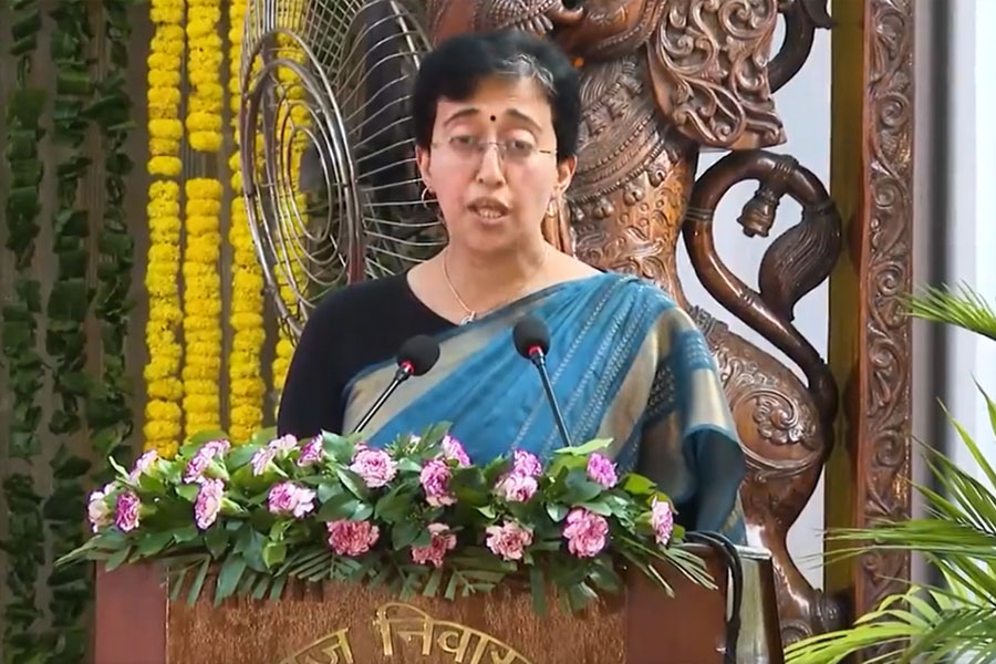 Atishi takes oath as new Delhi Chief Minister