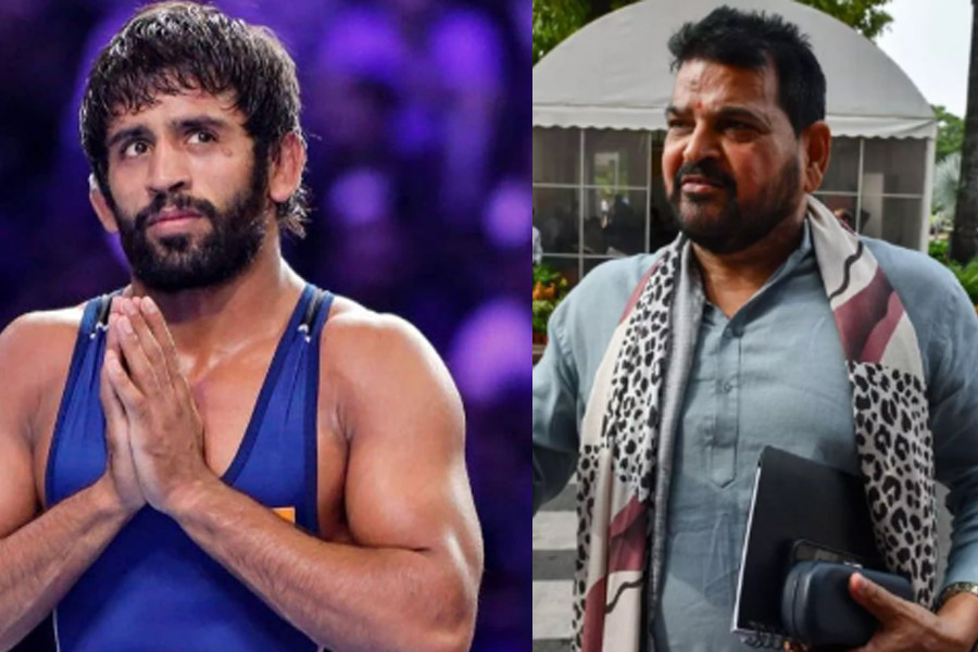 Bajrang Punia hits back Brij Bhushan on Vinesh Phogat issue